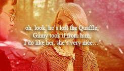 quidditchballs:   THE MAGIC BEGINS - A Harry Potter Challenge » 8 - A scene you