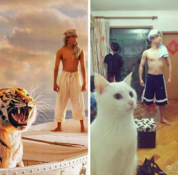 tastefullyoffensive:  Close enough.[via] 