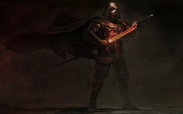 cavalierzee:  ~ Feudal Japan Star Wars ~Digital Artist:  Clinton FelkerSome Via: My