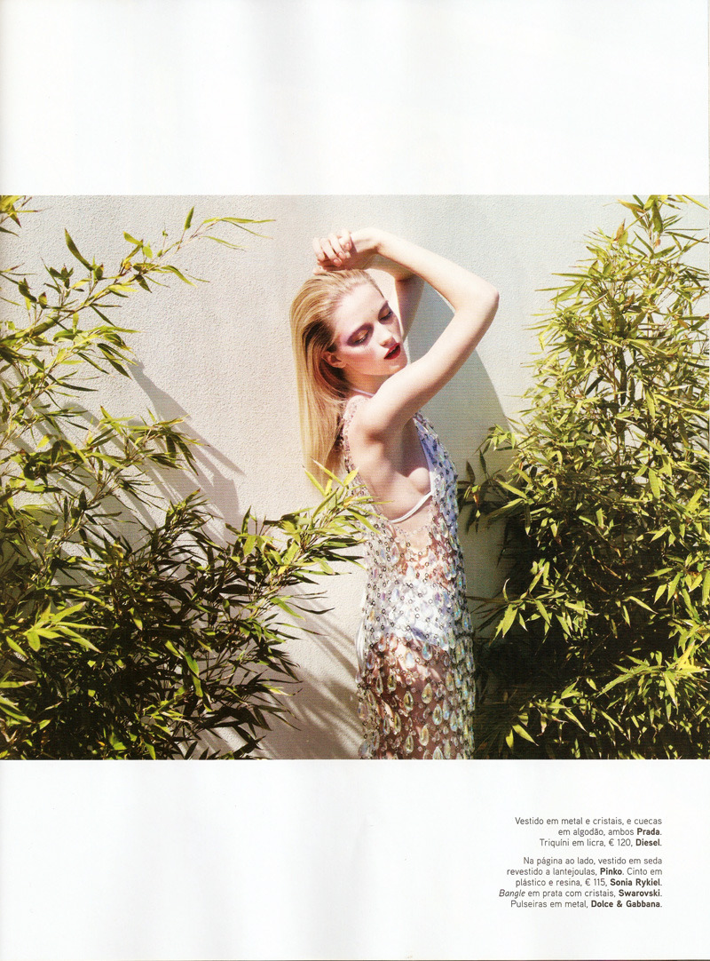 localshop:  Vlada Roslyakova Photographed by Marcin Tyska for Vogue Portugal July