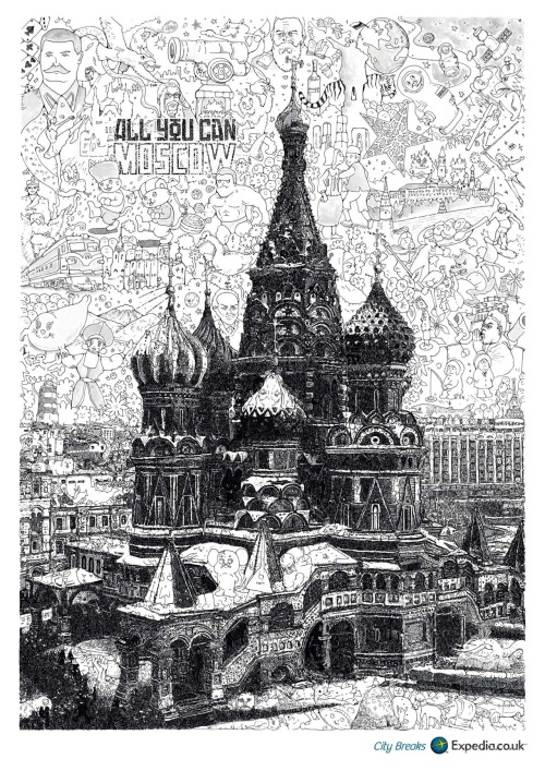 escapekit:  Expedia City Breaks: Moscow, Paris, London 