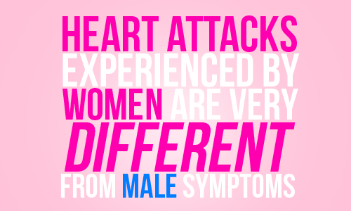 affectingly:  notkorra:  Most people are unaware that symptoms of heart attacks in females are different than those of males. Please signal boost. (Based on this post, information from WebMD.)  Memorize this shit. No lie. You would be terrified by the