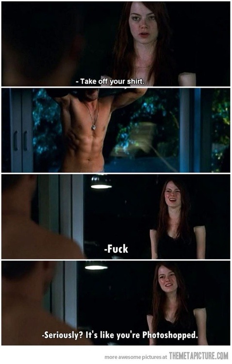 Vi num filme