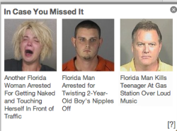 egbert-gets-grody:   charman-ders:  whateverglades:  literally a regular Tuesday in Florida  haha he looks fucking traumatized  “the nipples just..just came off..”  “Another Florida woman-“ 