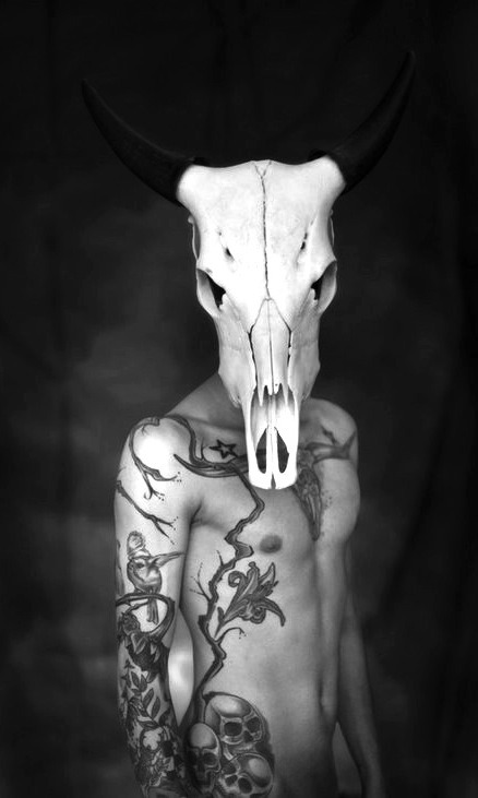 nothingpersonaluk:  nfi… ink’d horns /via spottedhyenas 