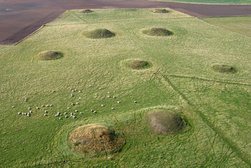 Burial mounds in Denmark