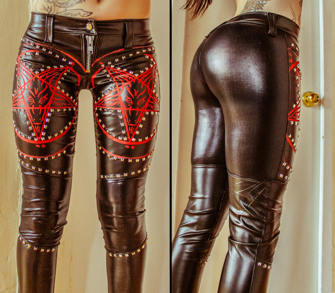 toxicvisionclothing:  just finished these…new Toxic Vision 