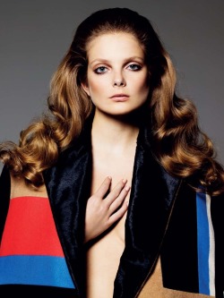 threefolds:  eniko mihalik | numéro china december 2012 | by gianluca fontana   