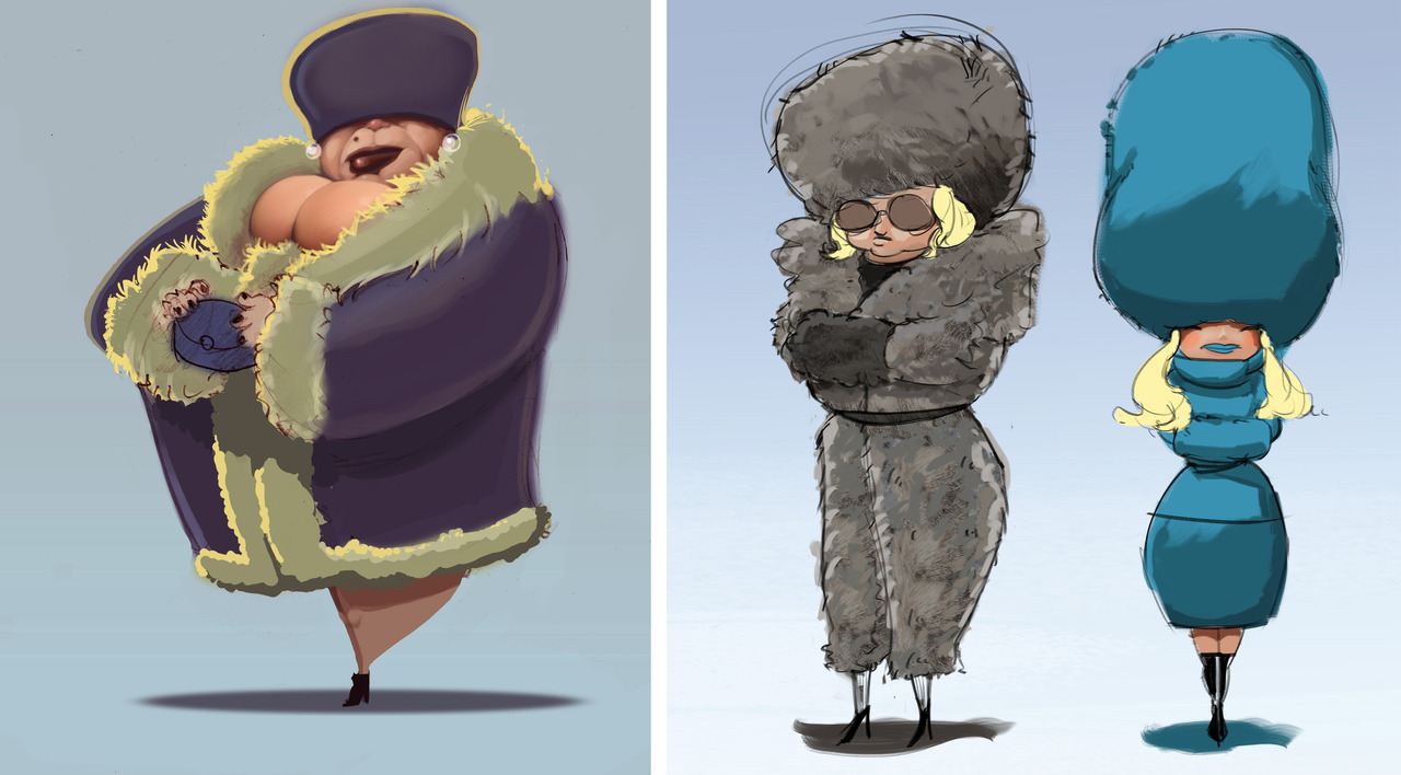 nathanaardvark:  Character concepts for a pitch at The Mill. 