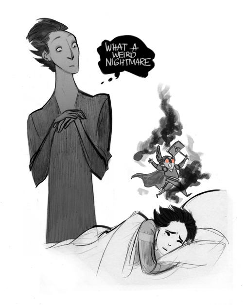 keepcalmandthunderfrost:phobs-heh:Pitch came to little Loki >:3 THIS IS SO MUCH PERFECTION.