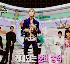 hennaray-deactivated20130509:  Ukwon’s reaction to Ilhoon’s dancing 