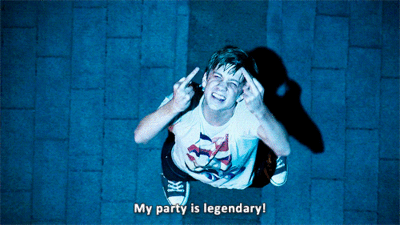 aldodebenedetti:  My party is legendary !!!