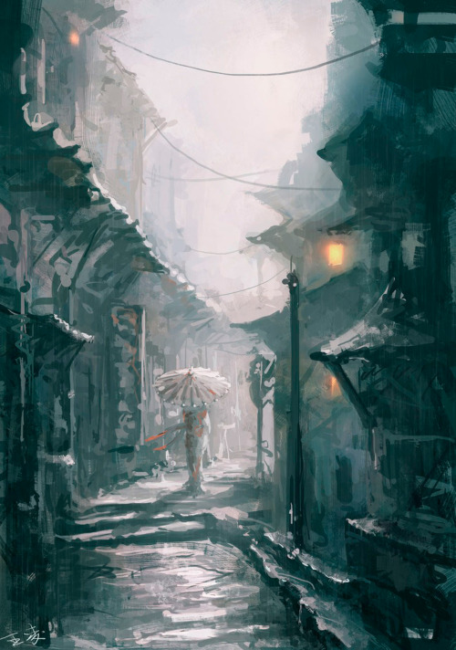 theartofanimation:  Wang Ling 
