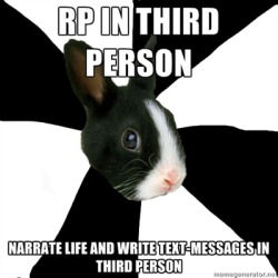 fyeahroleplayingrabbit:  every. single. time. 