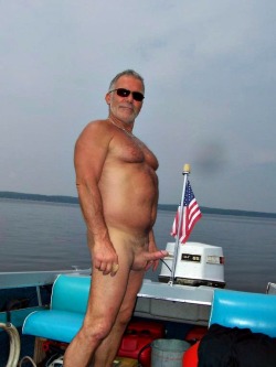 furrydaddiesworld:  I Love Old Men  It&rsquo;s a grand old flag!