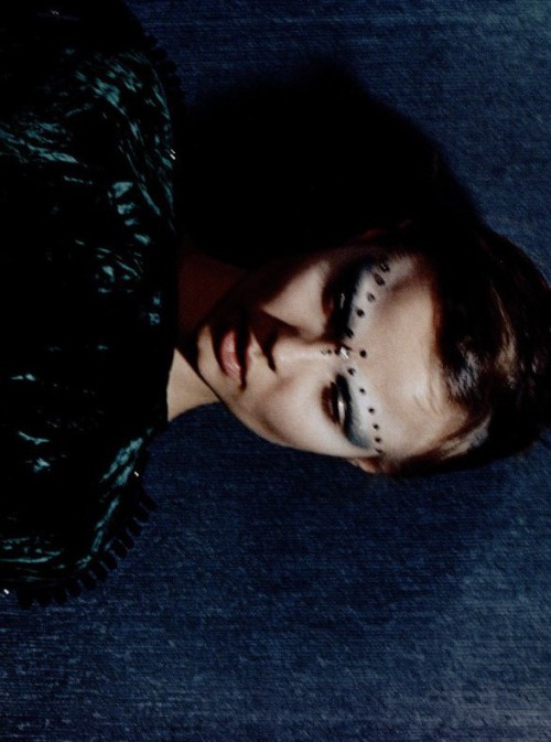 supermodelgif:Magdalena Frackowiak by Nick Haymes, Vogue Japan January 2008