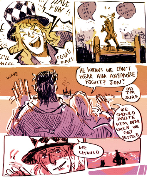 millionfish: I told myself I’d finish one of my million jojo comic sketches everyday to get my