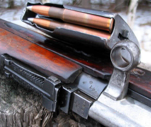  SVT-40 An early example of the Soviet’s semi-auto 7.62x54R rifle. Later models