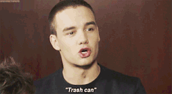 :  Liam saying ‘trash can’ in an american