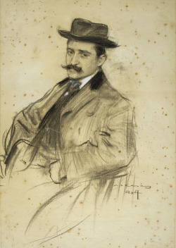 blastedheath:  Ramon Casas (Catalan-Spanish, 1866-1932), Oleguer Junyent, 1904. Museu National d’Art de Catalunya, Barcelona. 