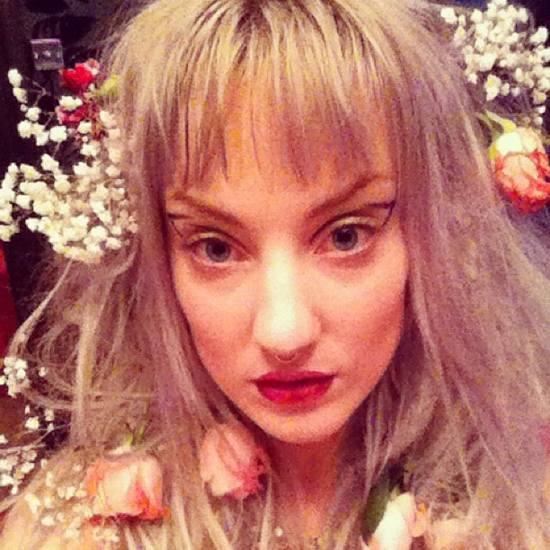 second face from the shoot yesterday, I am the queen of spaced out pouty face.  웃유