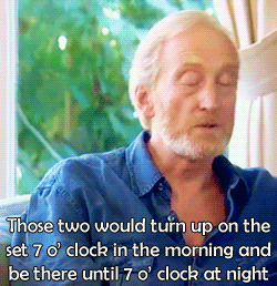 optimysticals:charlesdances:Charles Dance fanboying about Dame Judi Dench and Dame Maggie SmithQueen