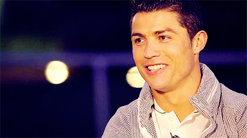 Cristiano Ronaldo Laughing GIFs