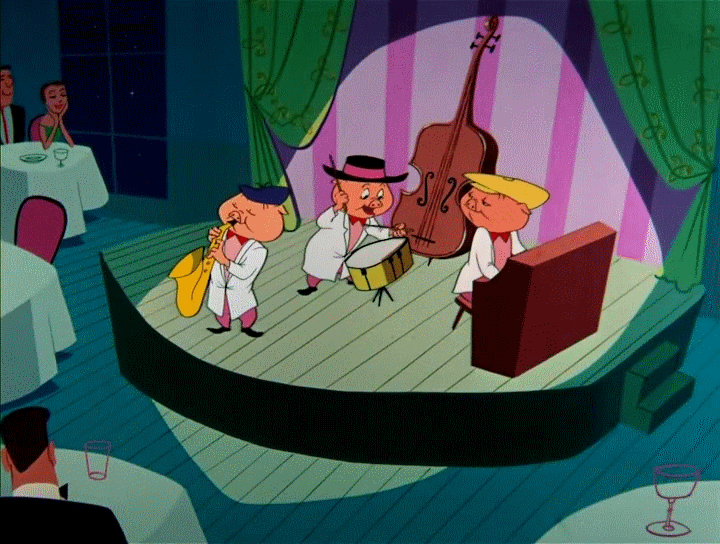 moviescenes:  Three Little Bops (Friz Freleng, 1957)