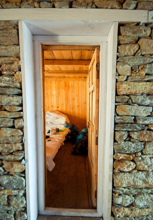 Our room at Hotel Red Panda in Sing Gompa, Rasuwa, Nepal. Photography by BrookR