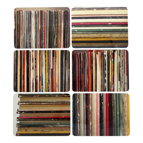 theplanetofsound:  Some of you might have noticed that I love all things vinyl and that’s why I’m loving this at the moment: Ella Doran Placemats and Coasters Crimbo? 