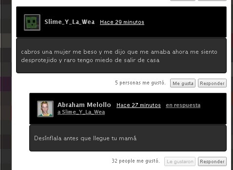 jaidefinichon:  mientras tanto en los comentarios…