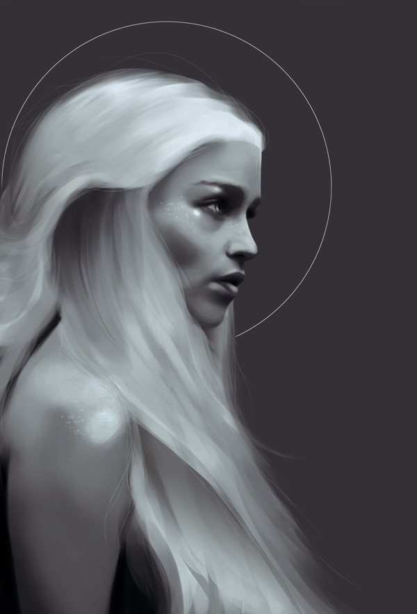 artmonia:  Daenerys Targaryen, Dragon Queen | Liza van Rees.