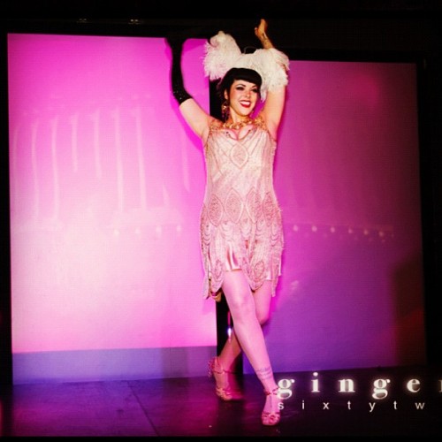 My cats meow speakeasy number created for Absolute Elyx Vodka #burlesque #vancouver #hootchhustle