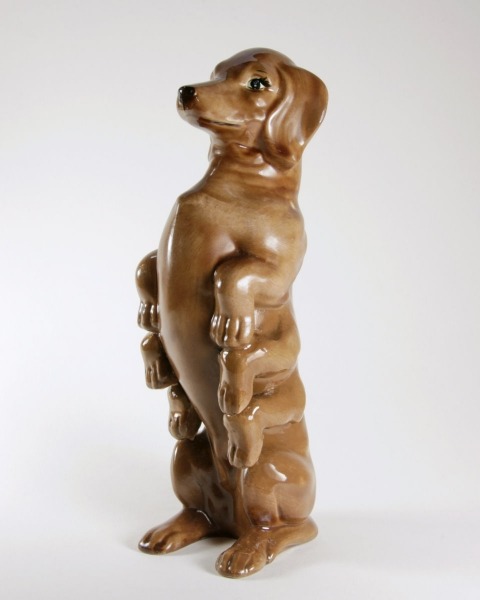 Debra Broz, Octo-dachshund, 2010.
