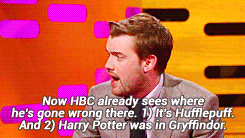 Graham Norton: The weirdest thing is, in the Harry Potter, you could have been working