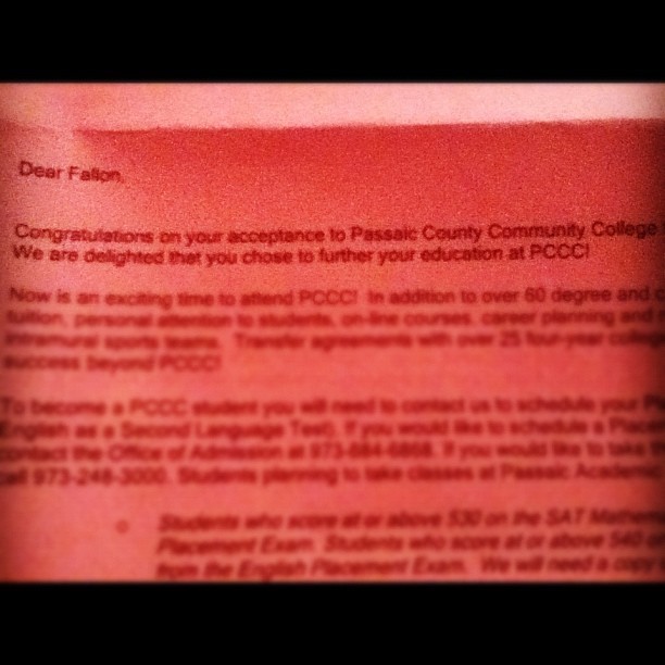 I was pretty sure if get in 😏 but I&rsquo;m so excited how my life is going.