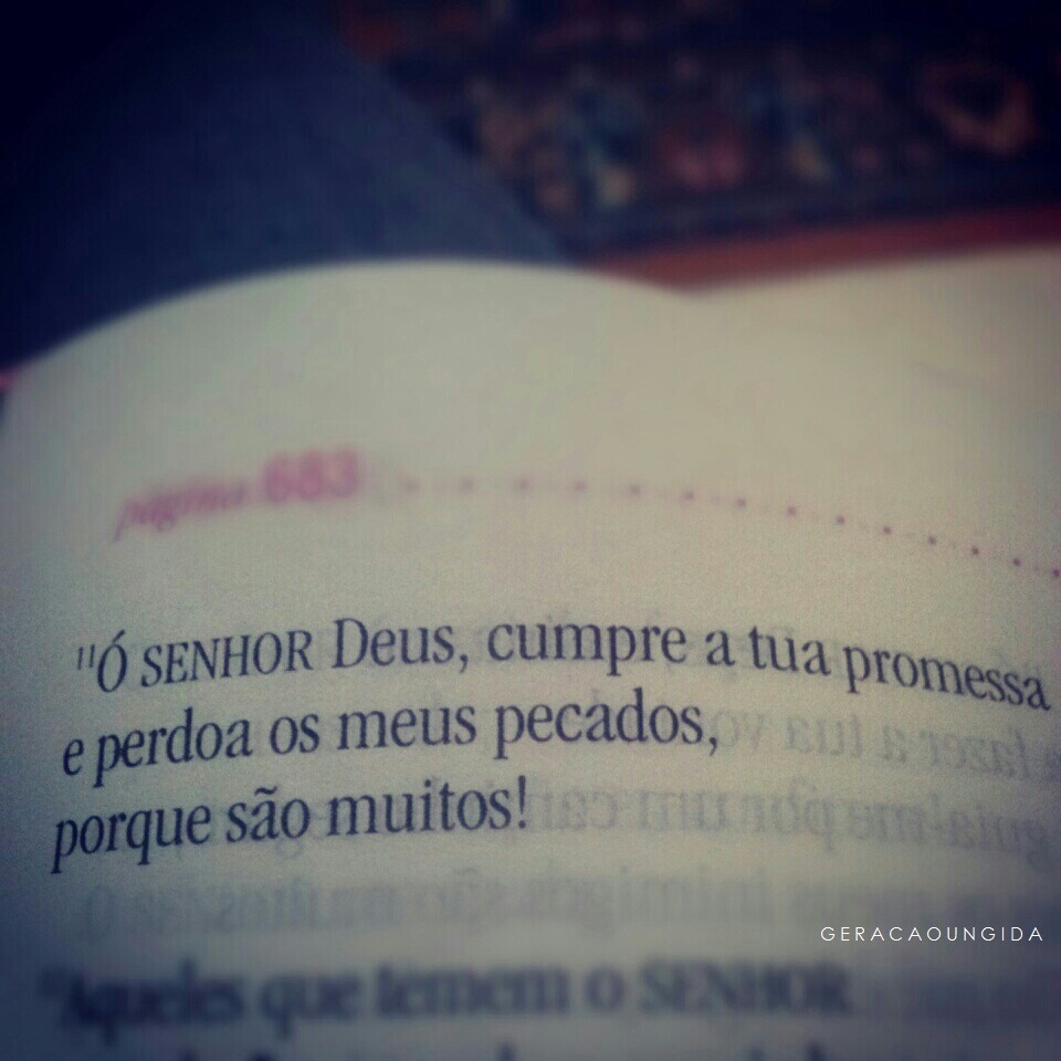 Eu tenho um chamado de Deus.