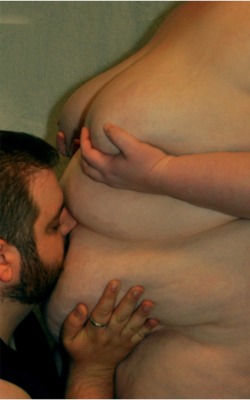 ussbbw:  Photo registering the serene, adoring love of a husband for his wife.