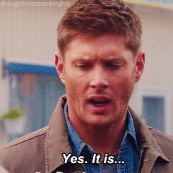 outpastthemoat:  Guys, at this point I’m 99% positive that this is just Cas’s