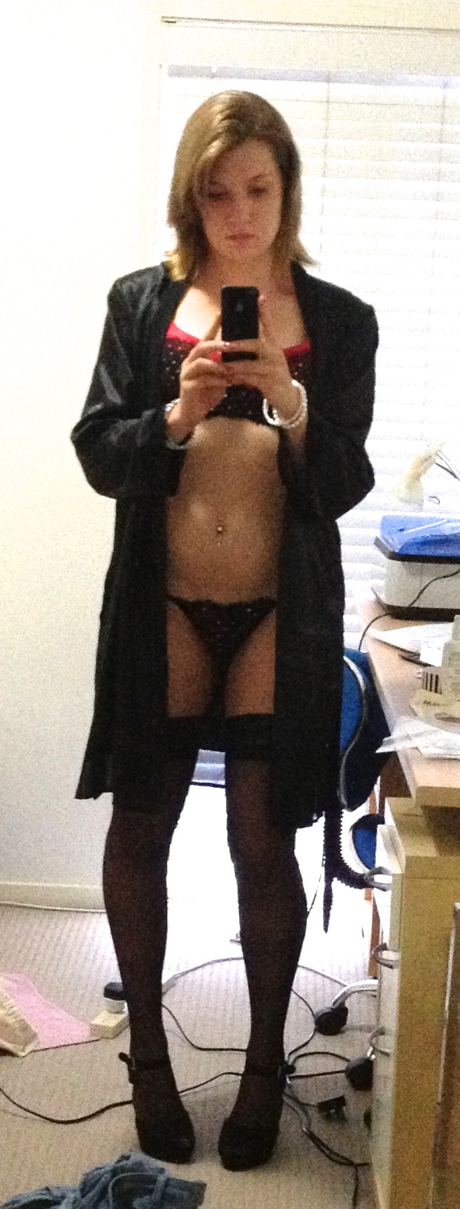 couplesexysecrets:  treated myself to some new things.  i have a stupid face though! 