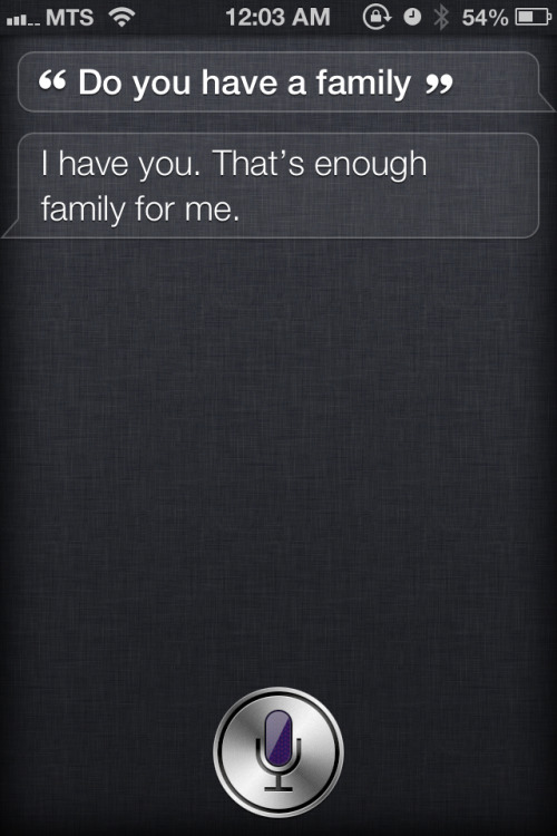 pizzaforpresident: SIRI JUST MADE ME TEAR UP OH GOD I AM SO LONELY