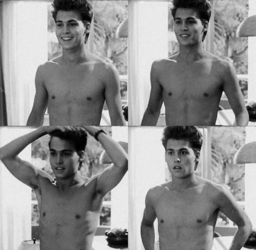 floristical:  p-a-s-t-e-l—g-o-t-h:  ory-gun:   Johnny Depp when he was 16.   he