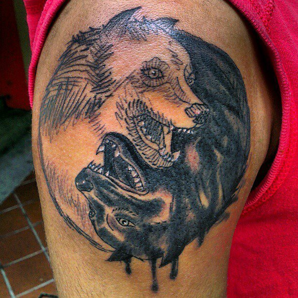 35 Of The Best Wolf Tattoos For Men in 2023  FashionBeans