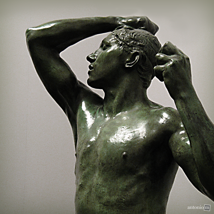 antonio-m:  The Age of Bronze,Auguste Rodin (French, 1876)bronze 