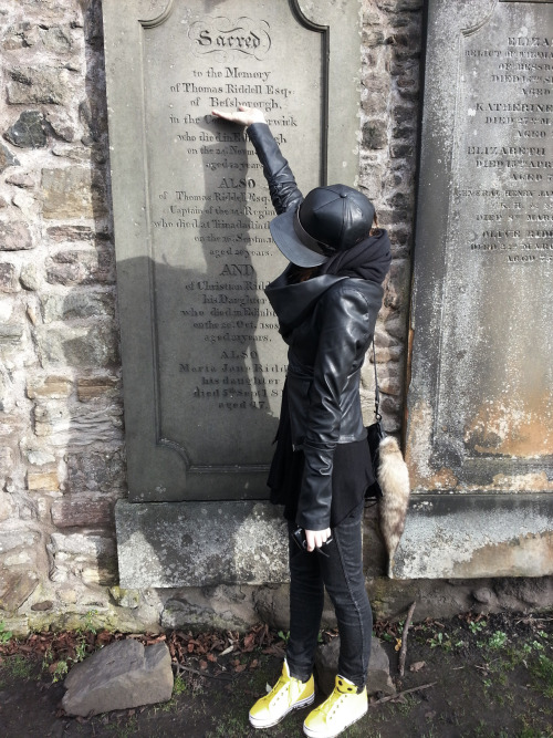 I also got my nerd on and went to visit Thomas Riddle&rsquo;s gravestone in the Grayfriars Kirky