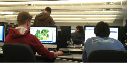 kelsiefag:  This kid has been staring at a picture of broccoli for about 15 minutes now He keeps zooming in and out and looking over every branch Finals week has really taken a lot out of some people 