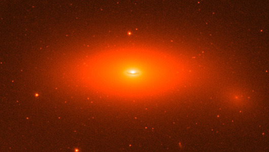 Monster black hole is biggest ever found
The supermassive black hole has a mass equivalent to 17 billion suns and is located inside the galaxy NGC 1277 in the constellation Perseus.