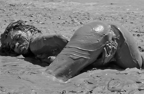 Hot mud?