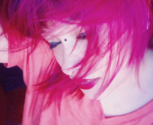 hair pink