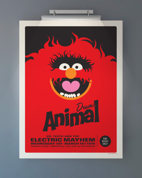 geek-art: Michael De Pipo - Muppets Electric Mayhem In Michael De Pipo’s online portfolio, I also c